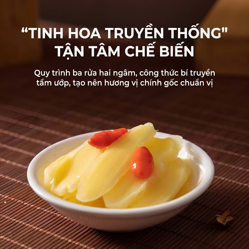 Gừng Bao Tử Muối Chua Ngọt Xiangyu 800g - Gừng Non Ngâm Giòn Sần Sật Chuẩn Vị Tứ Xuyên Đồ Ăn Kèm Chống Ngán Luka Food