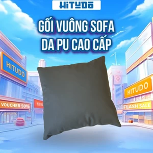 Gối Vuông Sofa Da PU 45x45cm