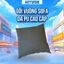 Gối Vuông Sofa Da PU 45x45cm