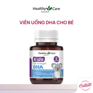 Viên uống bổ sung DHA Healthy Care Kids High Strength cho bé thông minh toàn diện hộp 60 viên