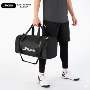 Túi Trống Đựng Đồ Gym Có Ngăn Giày Riêng Xbags XB 6001 Màu Đen Siêu Nhẹ, Mạnh Mẽ Cá Tính!