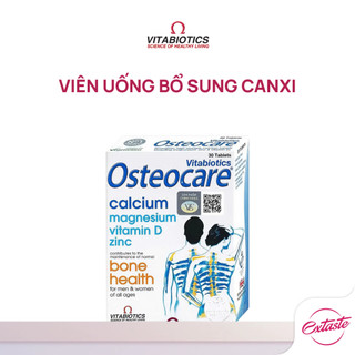 Viên uống bổ sung canxi và khoáng chất Vitabiotics Osteocare hỗ trợ xương chắc khoẻ hộp 30 viên