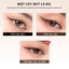 UKISS Hai đầu bút chì bút kẻ mắt dạng gel có siêu mỏng Cọ kẻ mắt chống nước chống bẩn lâu trôi 60mg
