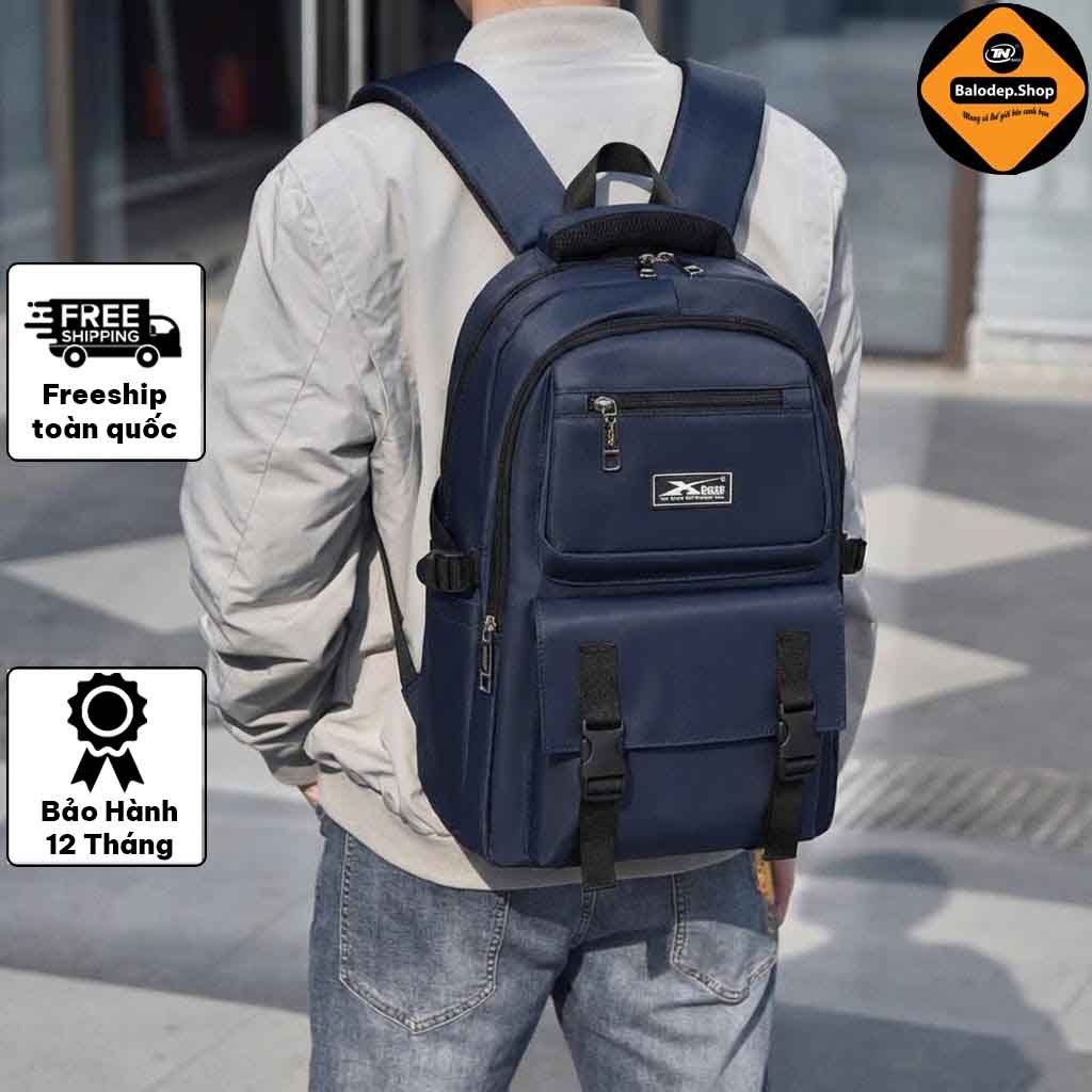 Balo Trung Học Thời Trang Cao Cấp Xbags Dark Blue XB3202 – Phong Cách Cá Tính – Sang Trọng