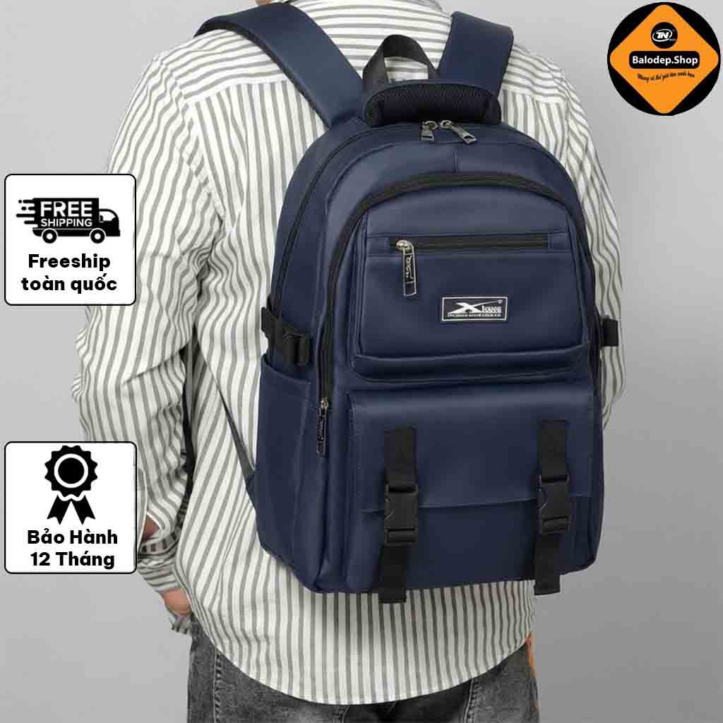 Balo Trung Học Thời Trang Cao Cấp Xbags Dark Blue XB3202 – Phong Cách Cá Tính – Sang Trọng