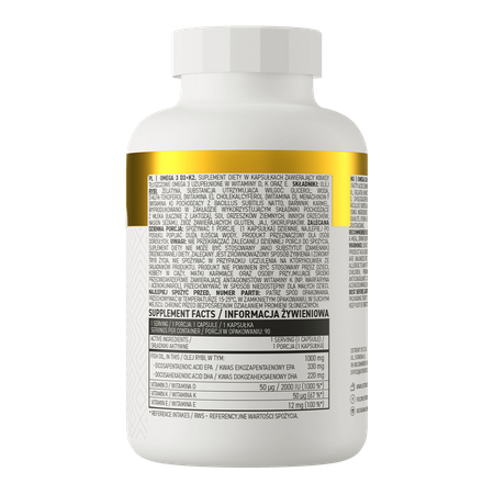 Omega3 D3 + K2 Bổ Sung Dầu Cá Hỗ Trợ Trí Não, Bổ Mắt Của Ostrovit