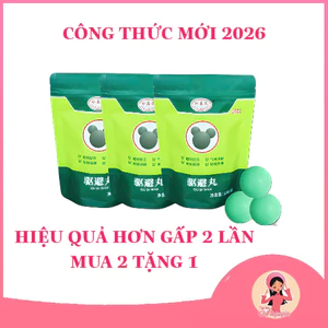 Băng Phiến Đuổi Chuột 25 Viên Dẹp Tròn 400g – Xua Chuột Hiệu Quả Lâu Dài, An Toàn