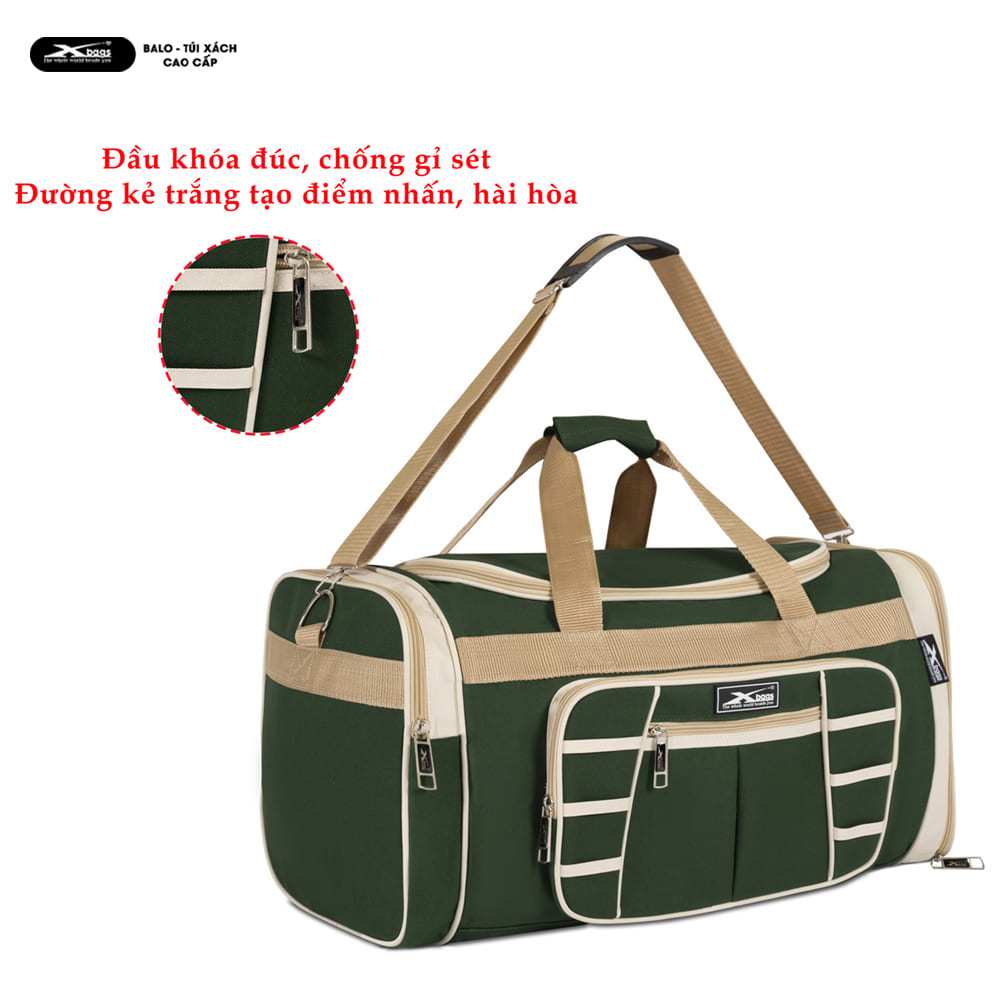Túi Du Lịch Size Lớn Cao Cấp Xbags Stylish XB 6006 Có Ngăn Đựng Giày, Rộng Đựng Đồ 7–10 Ngày!