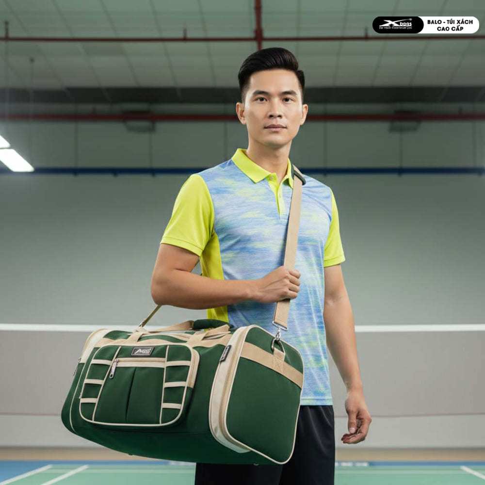 Túi Du Lịch Size Lớn Cao Cấp Xbags Stylish XB 6006 Có Ngăn Đựng Giày, Rộng Đựng Đồ 7–10 Ngày!