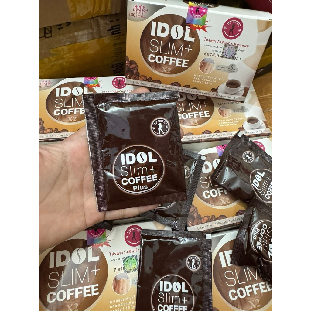 1 Hộp hòa tan dáng đẹp cà phê thơm date xa X2 15g hộp 10 gói .