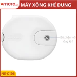 Máy Xông Khí Dung Omron NE-C106 | Xông Mũi Họng Cho Bé & Gia Đình, Hạt Sương Mịn, Dễ Vệ Sinh (Chính Hãng - BH 2 Năm) — ảnh 5