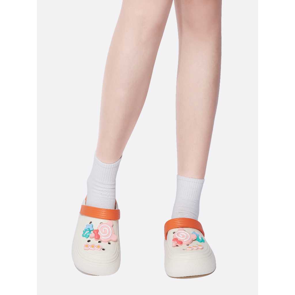 Dép sục nữ TOKYOLIFE siêu nhẹ thoáng khí êm chân đế cao 3.5cm 40004700