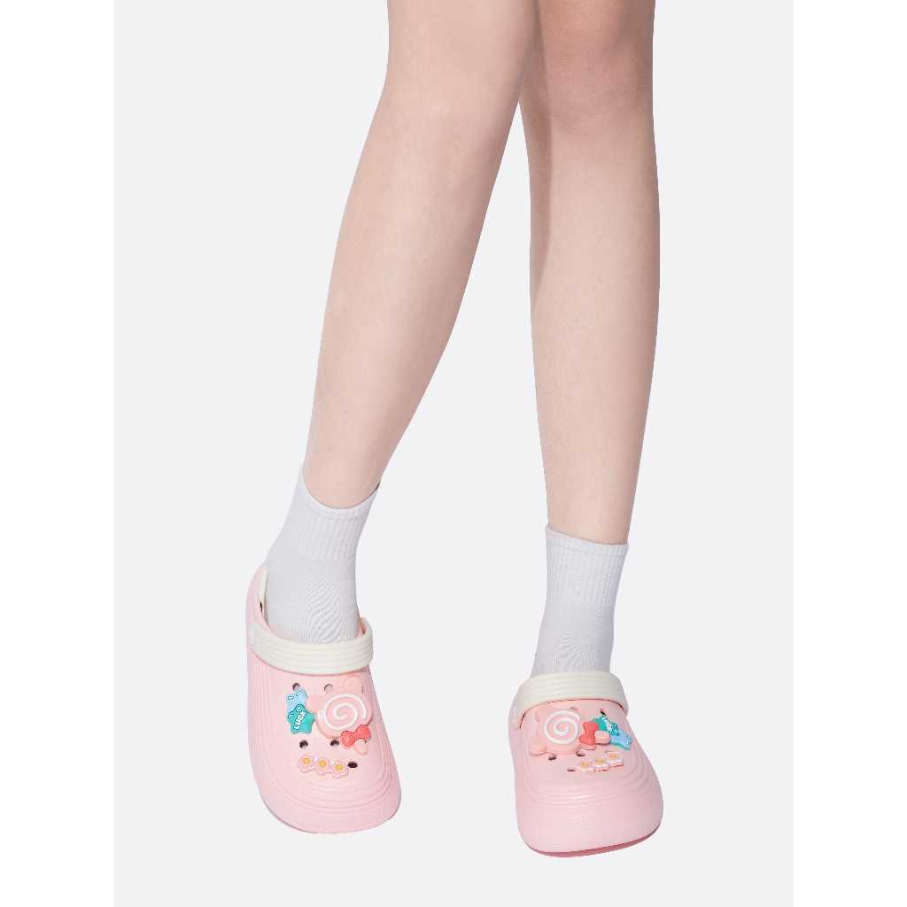 Dép sục nữ TOKYOLIFE siêu nhẹ thoáng khí êm chân đế cao 3.5cm 40004700