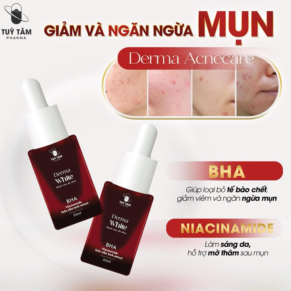 Kem mụn Wonder Serum Mụn - Hỗ trợ phục hồi, giảm thâm, làm dịu làn da tại vị trí Mụn 5ml - Tùy Tâm Pharma