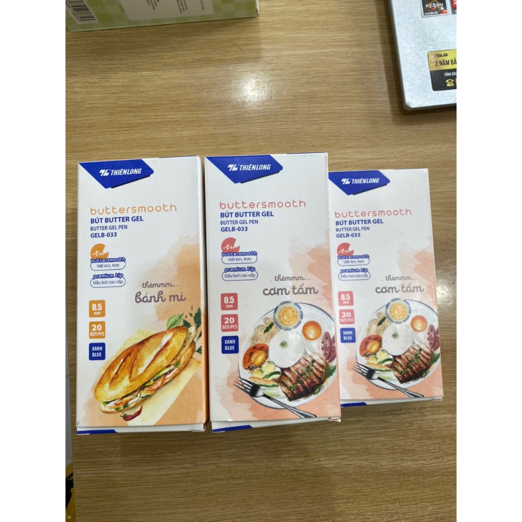 Bút Bấm GeLB Thiên Long 033, ngòi 0.5mm