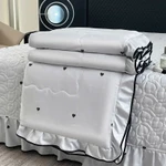 Bộ chăn ga phi lụa chăn hè chần bông , ga chần 4 món dùng 4 mùa thoáng mát , mềm mịn, bền đẹp — ảnh 6