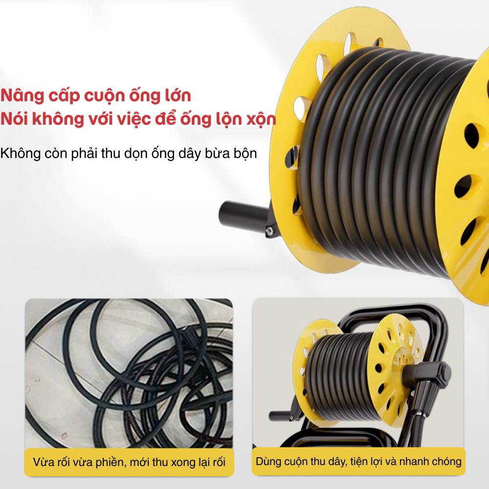 Máy Rửa Xe Cao Áp Động Cơ Cảm Ứng Điều Chỉnh Áp Suất Rửa Sạch Mạnh, Không Hại Sơn, Dùng Gia Đình & Công Trình BH 3 Năm