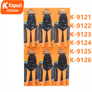 Kìm Bấm Cốt Kapusi K-9121 K-9122 K-9123 K-9124 K-9125 K-9126 | Thép Cr-V | Bấm Cos, Bh 12 tháng