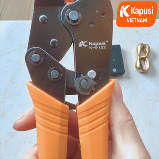 Kìm Bấm Cốt Kapusi K-9121 K-9122 K-9123 K-9124 K-9125 K-9126 | Thép Cr-V | Bấm Cos, Bh 12 tháng