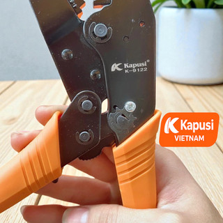 Kìm Bấm Cốt Kapusi K-9121 K-9122 K-9123 K-9124 K-9125 K-9126 | Thép Cr-V | Bấm Cos, Bh 12 tháng