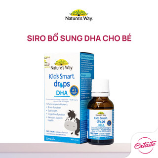 Nature's Way kids smart drops DHA - Hỗ trợ phát triển não bộ, thị lực cho trẻ 20ml extaste