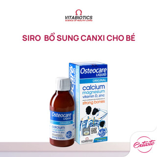 Osteocare Liquid Original Calcium Magnesium kẽm D3 Vitabiotics hộp 200ml