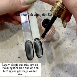 Sơn Gel Mắt Mèo Kim Cương - Ánh Trắng Vinimay Cực Sáng 6 Tông Màu