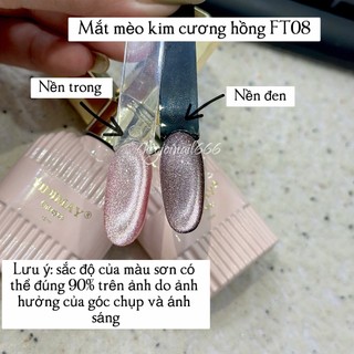 Sơn Gel Mắt Mèo Kim Cương - Ánh Trắng Vinimay Cực Sáng 6 Tông Màu