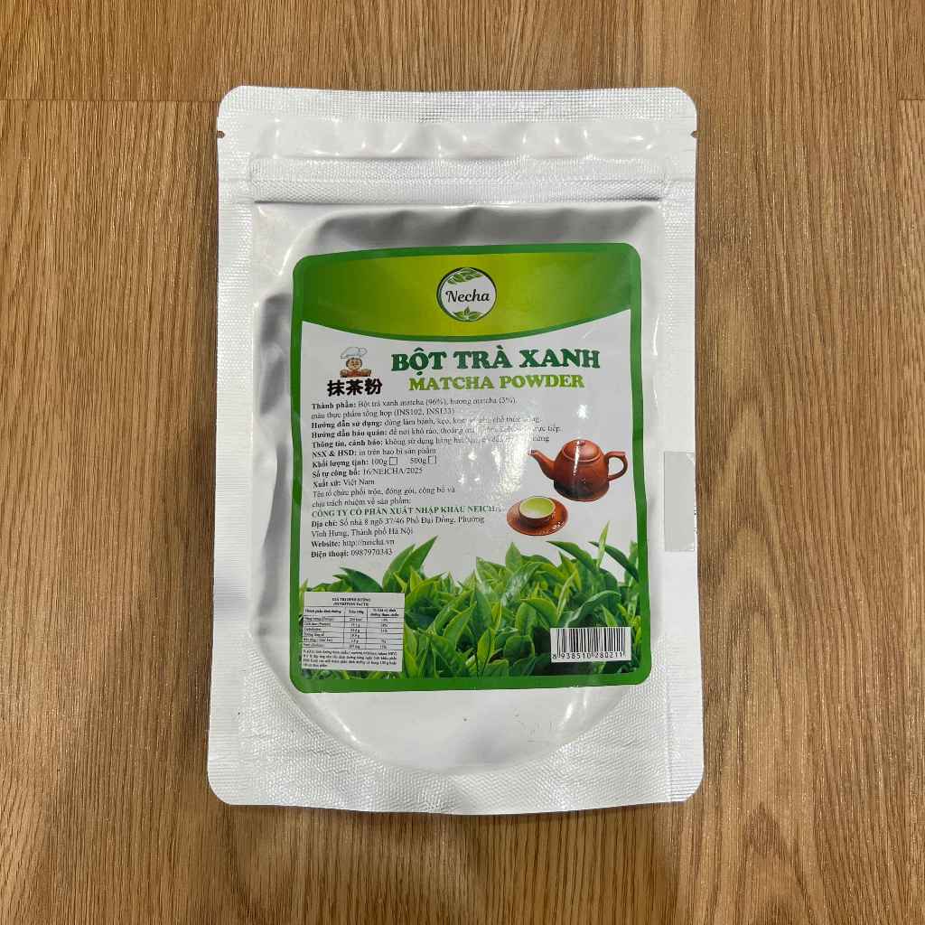 Bột Matcha Neicha 100g | Bột Trà Xanh Pha Chế Trà Sữa Đá Xay | Shopee ...