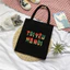 Túi tote Tôi Yêu Hà Nội có khóa kéo - túi vải canvas làm quà tặng đặc trưng Hà Nội dùng đeo vai đi chơi du lịch tota06d