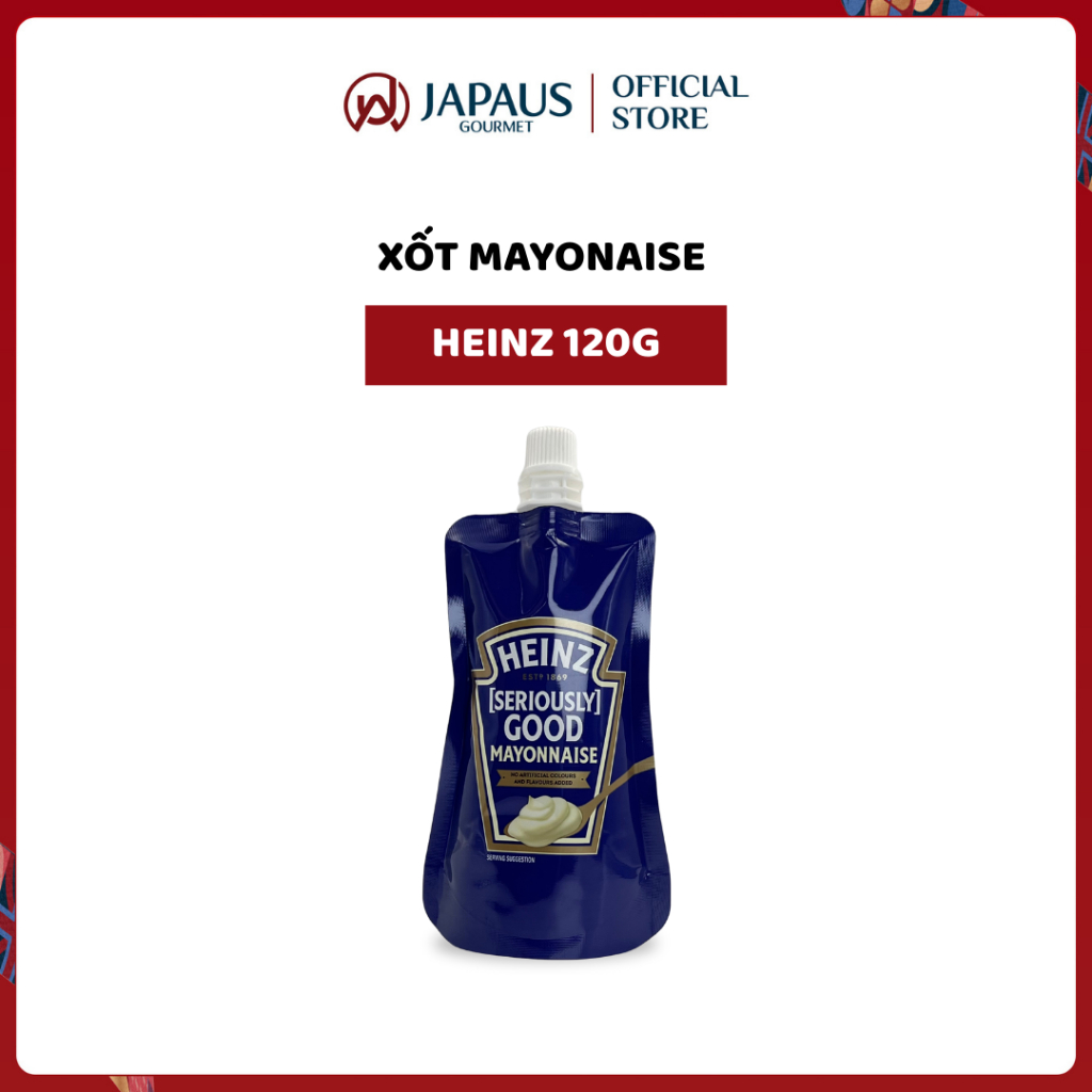 Sốt Mayonnaise Hiệu Heinz - Heinz Good Mayonnaise 120g JAPAUS GOURMET
