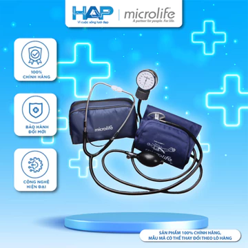 Máy huyết áp cơ Microlife BP AG1-20 - Bộ máy đo huyết áp đồng hồ chính hãng cho gia đình