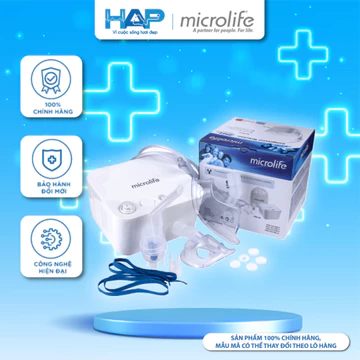 Máy xông khí dung Microlife NEB 200 - Máy xông mũi họng máy xông hút mũi cho gia đình