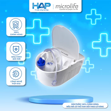 Máy xông khí dung Microlife NEB PRO - Máy xông mũi họng cao cấp chính hãng cho gia đình
