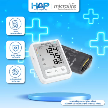 Máy đo huyết áp bắp tay Microlife BP B3 Basic (BP3KT1-3F) - Máy đo huyết áp điện tử gia đình