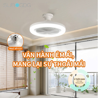 Quạt Trần Đèn, LED quạt đèn, quạt gió đèn,Đèn 3 Màu Điề，Chức năng tiếng ồn thấp