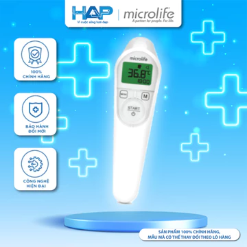 Nhiệt kế điện tử đo trán Microlife NC 200 - Máy đo nhiệt độ hồng ngoại cho gia đình