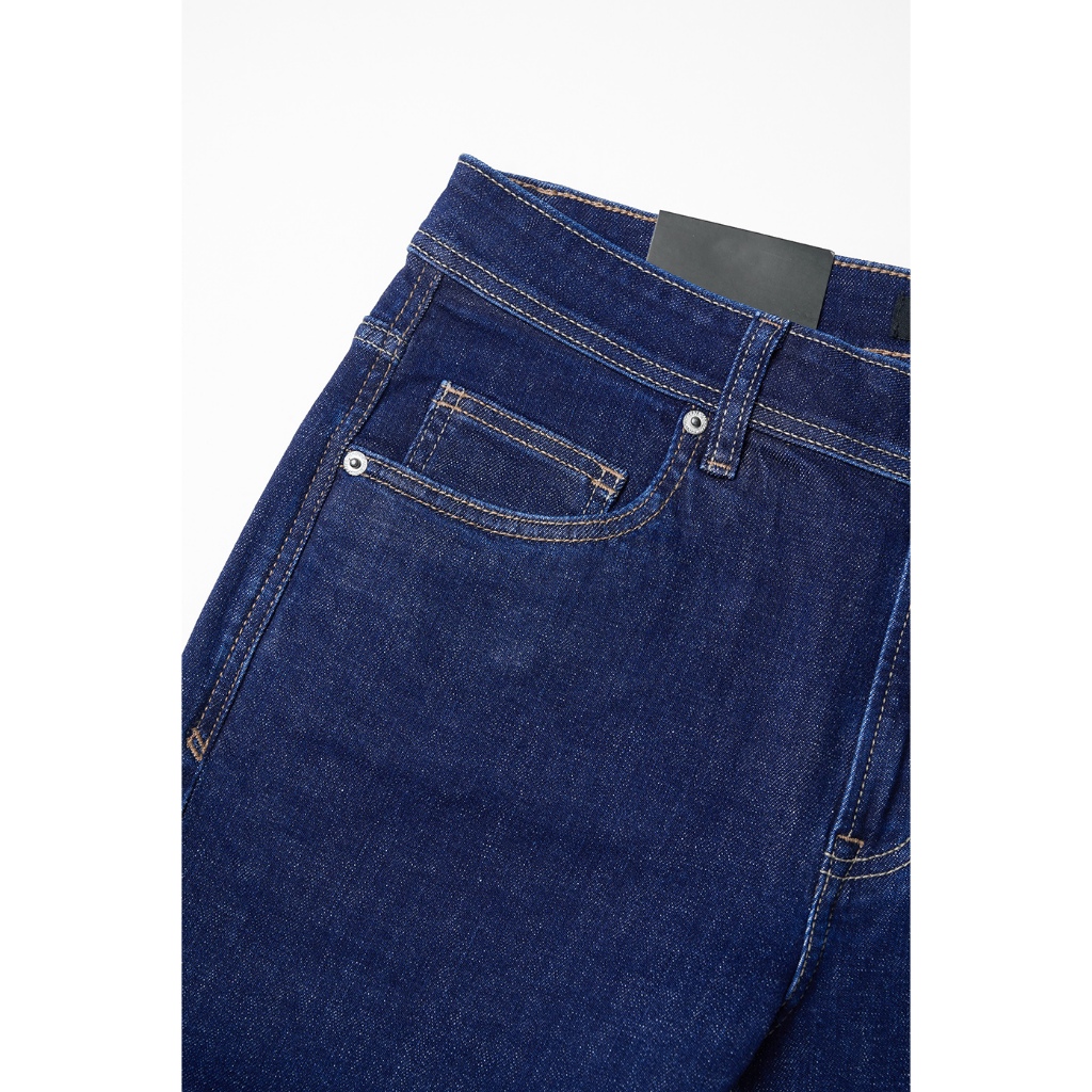 Quần Jean Nam Ninomaxx Form Straight Xanh Đậm FLEXFORM DENIM Co Dãn Linh Hoạt Siêu Mát Thoáng Khí 2509009