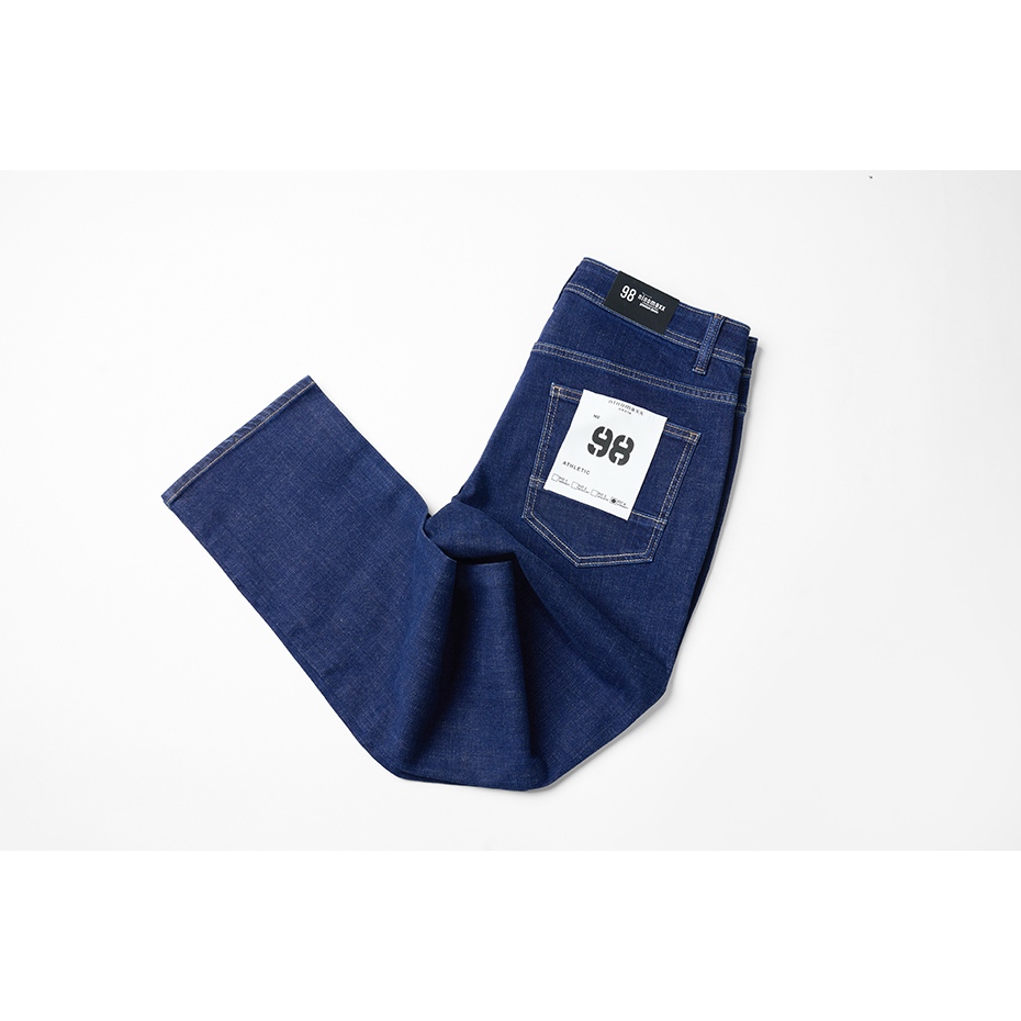 Quần Jean Nam Ninomaxx Form Straight Xanh Đậm FLEXFORM DENIM Co Dãn Linh Hoạt Siêu Mát Thoáng Khí 2509009