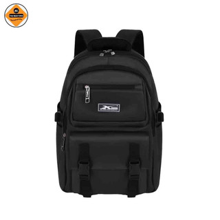 Balo Học Sinh Nam Nữ Thời Trang Xbags Black Blue XB3203–Đựng Laptop 15.6 Inch, Chống Nước, Nhiều Ngăn Tiện Lợi, Cá Tính!