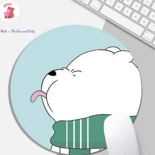 ( TẶNG SET 10 KHẨU TRANG) Miếng lót chuột Tròn dễ thương chống nước cực êm MEILI STORE
