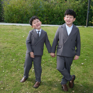 Bộ Vest Bé Trai OLIVER GREY VEST KIMEE Thiết Kế Cao Cấp Cho Bé Dự Đi Tiệc Set Vest Suit Trẻ Em Form Dáng Đứng Lịch Lãm