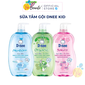 [CHÍNH HÃNG] Sữa Tắm Gội Toàn Thân Dnee cho Bé - Sữa Tắm Thái An Toàn Cho Bé - MẸ & BÉ