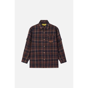 Áo Khoác BOO Kẻ Dạ BOOLAAB Unisex Form Oversized Chất Liệu Cao Cấp,Ám Áp Dày Dặn