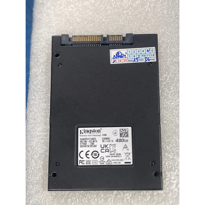 SSD Kingston 480GB SATA 2.5 Inch Chính Hãng Hàng Bóc Máy Tốt Ổ Cứng SSD Cho PC Laptop
