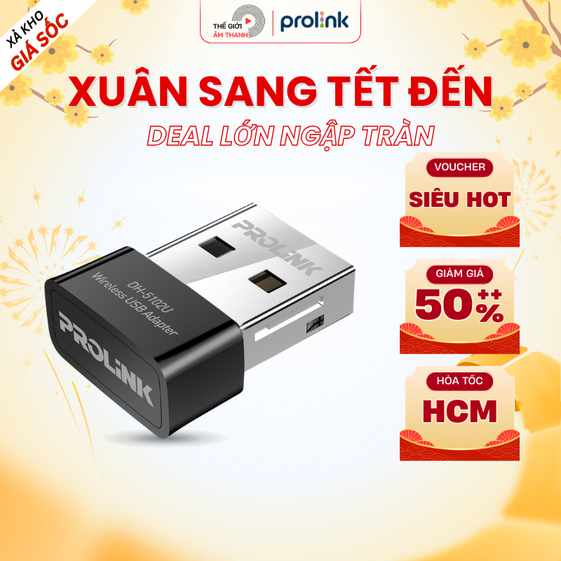 USB Wifi Prolink DH-5102U - THẾ GIỚI ÂM THANH | Shopee Việt Nam