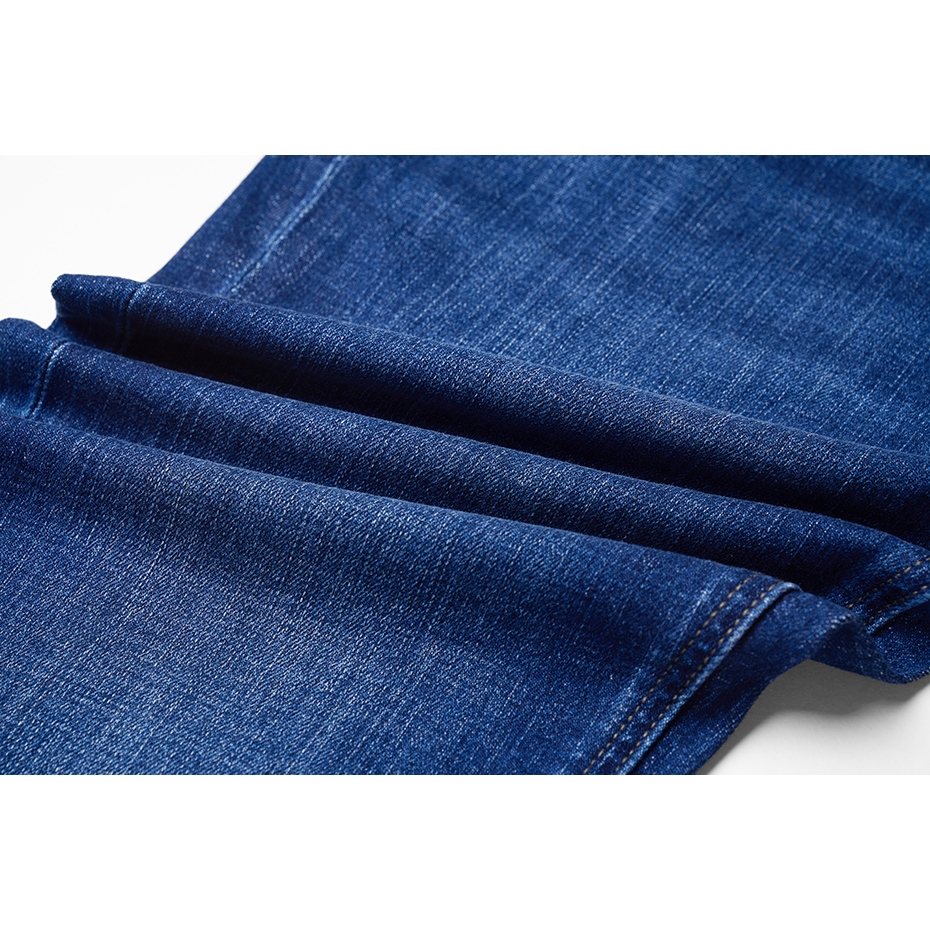 Quần Jean Nam Ninomaxx Form Tapered Xanh Dương FLEXFORM DENIM Co Dãn Linh Hoạt Siêu Mát Thoáng Khí 2509010