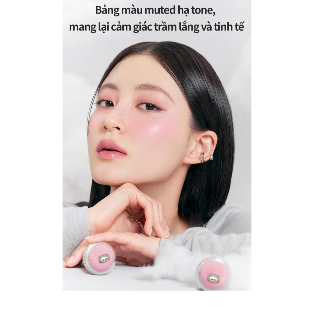 [ZOA Collection] [Romand X ZO&FRIENDS] Combo má hồng dạng kem Romand Juicy Roll Cheek & P​u​f​f Se​t