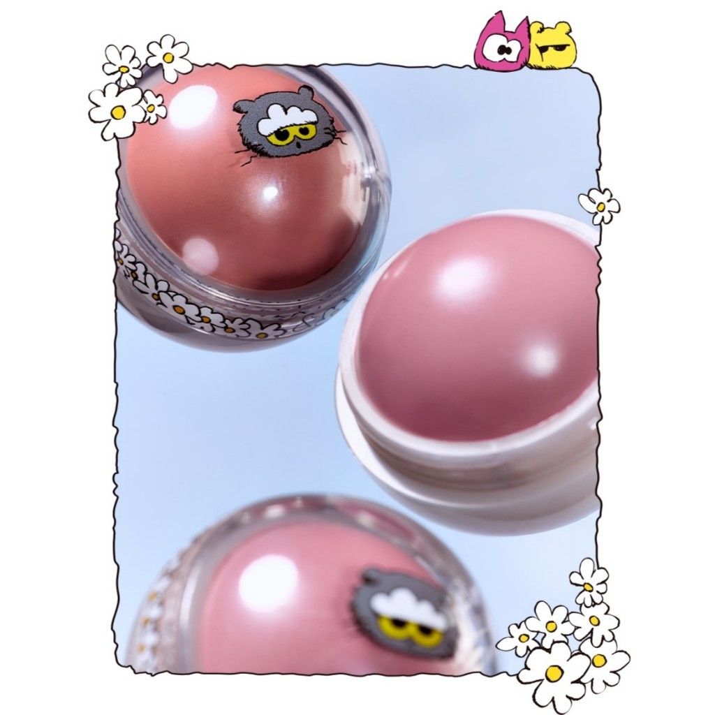 [ZOA Collection] [Romand X ZO&FRIENDS] Combo má hồng dạng kem Romand Juicy Roll Cheek & P​u​f​f Se​t