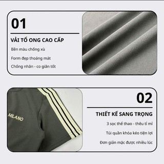 Set Quần Áo Thể Thao Nam In Chữ Nam Tính Dễ Mặc Chất Liệu Tổ Ong Thoáng Mát NextMen Thời Trang Hè 2026